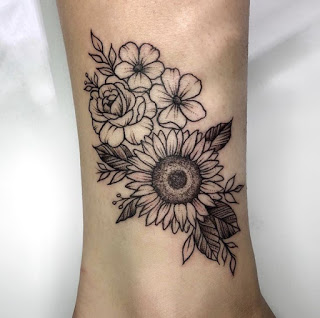 Sunflower Tattoo Designs Pictures (90)