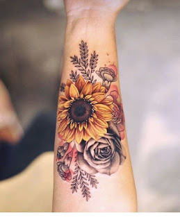 Sunflower Tattoo Designs Pictures (98)