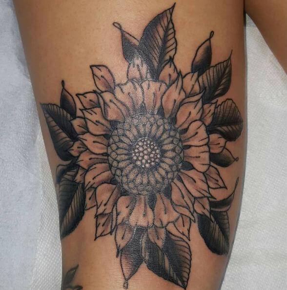 Best Sunflower Tattoos