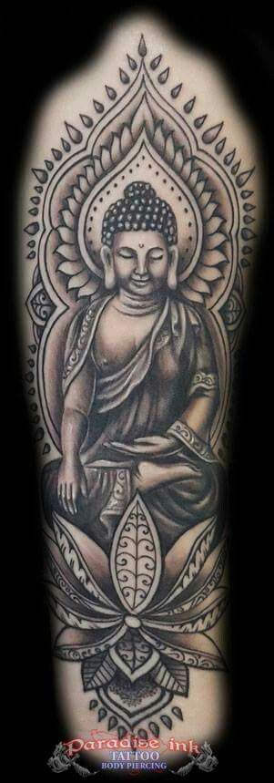 Buddha Tiger Tattoo (2)