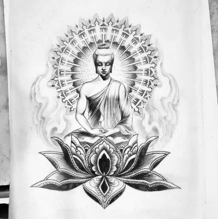 Buddism Tattoos (29)