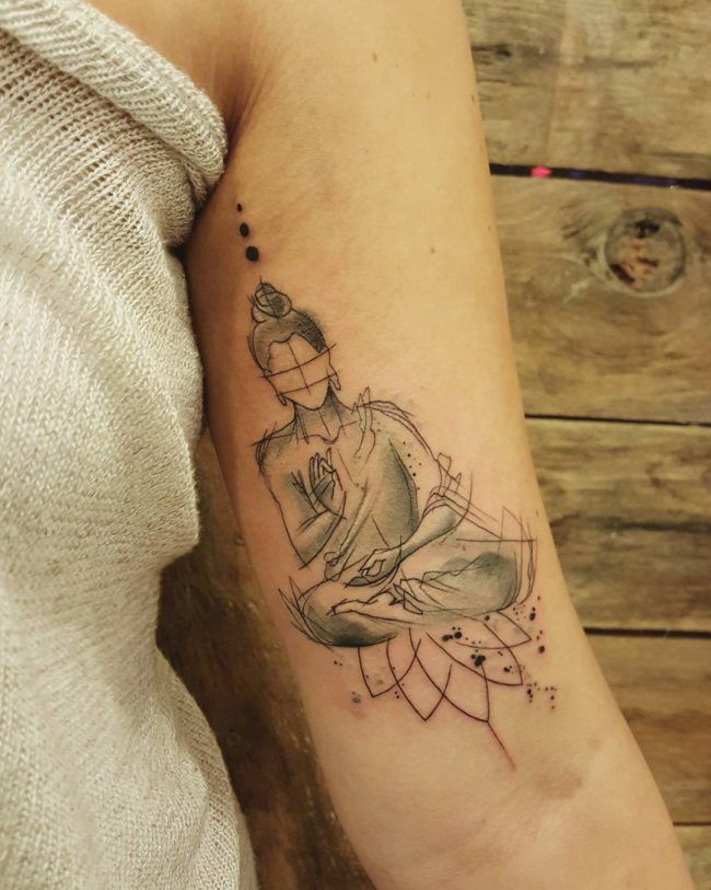 Buddism Tattoos (37)