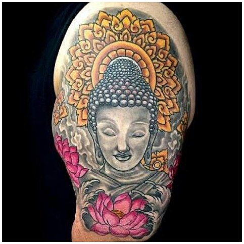Buddism Tattoos (68)