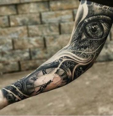 Eyeball Tattoo On Arm (4)