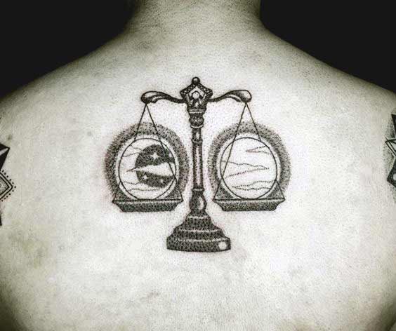 Libra Symbol Tattoo (2)
