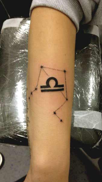 Libra Symbol Tattoo (6)