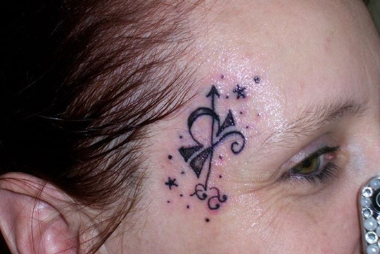 Libra Zodiac Sign Tattoo (2)