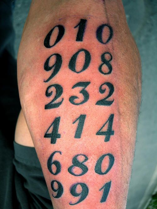 Number 3 Tattoo Designs (5)