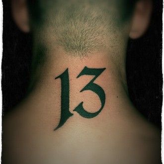 Gothic Numbers henna tattoo stencil  Shop now at Mihenna