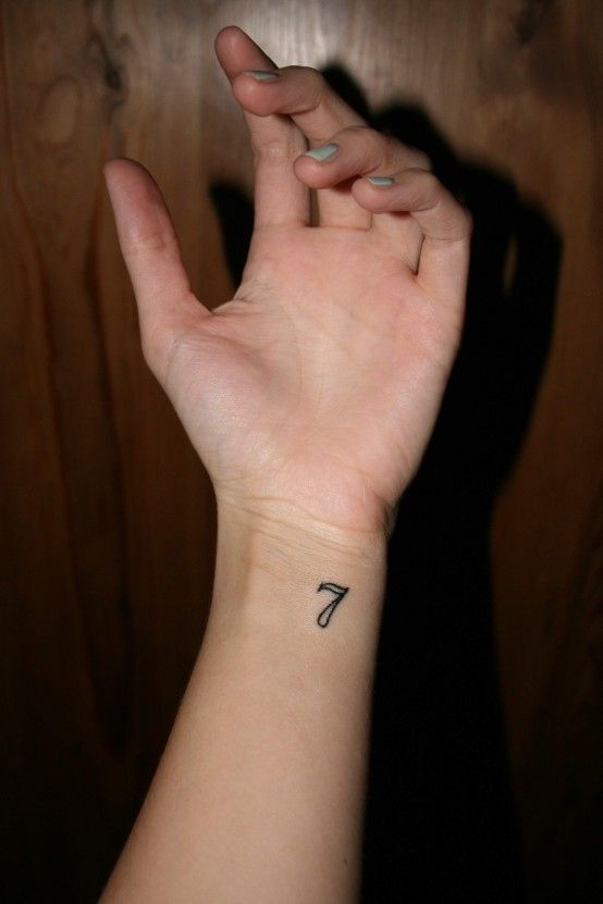 Number 5 Tattoo Font (8)
