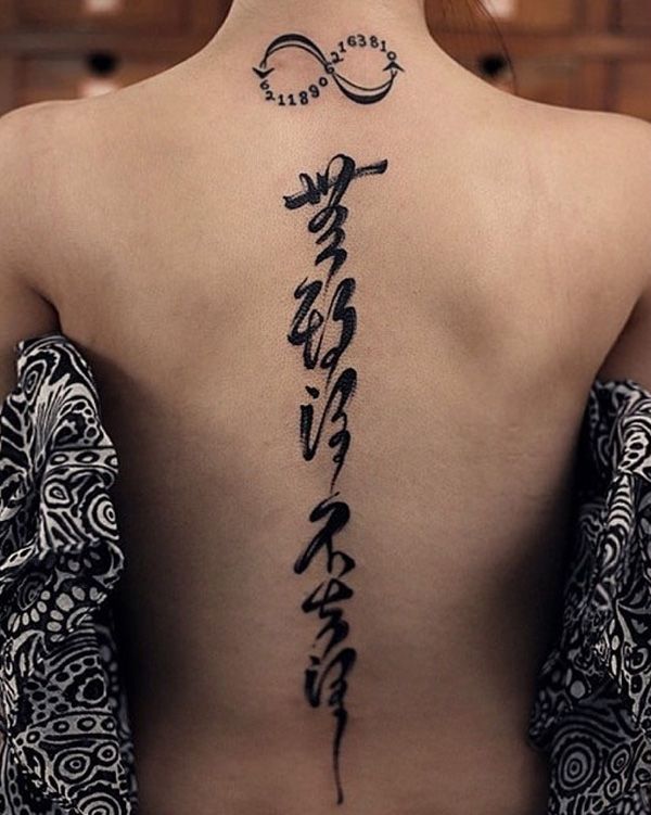 Number 5 Tattoo Font (9)