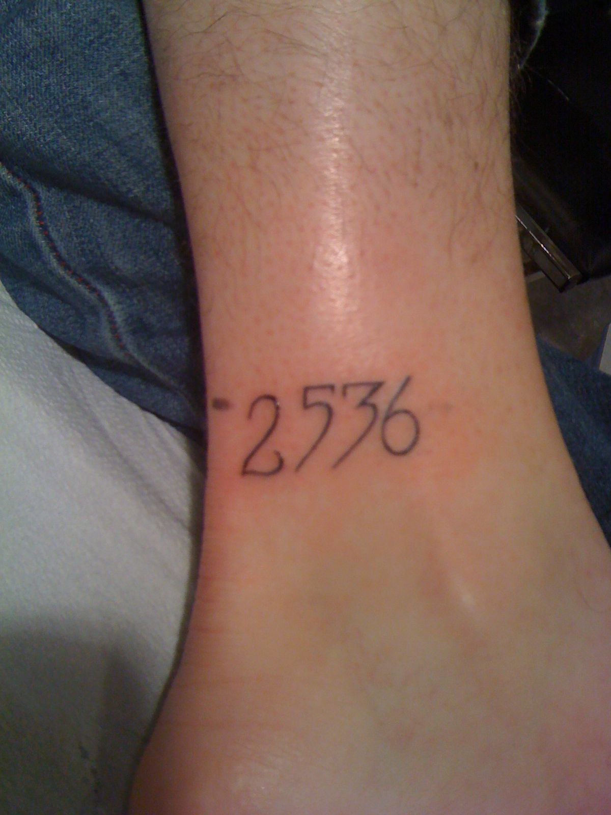 Number Tattoo Script (10)