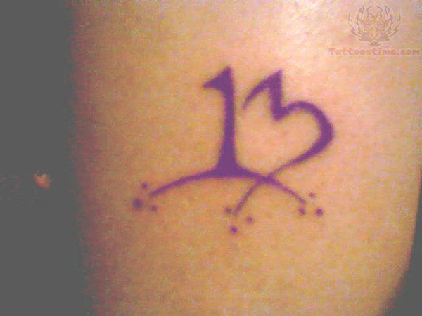 Number Tattoo Script (7)
