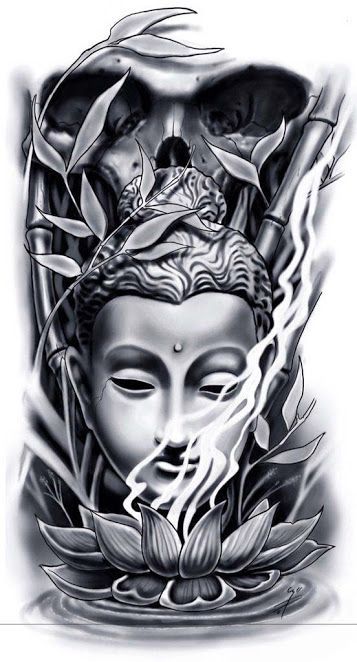 Simple Buddhist Tattoos (5)
