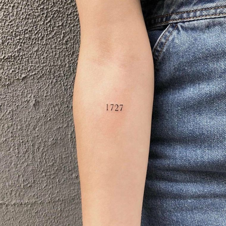 Tattoo Number Font Script Symbol Pictures (175)