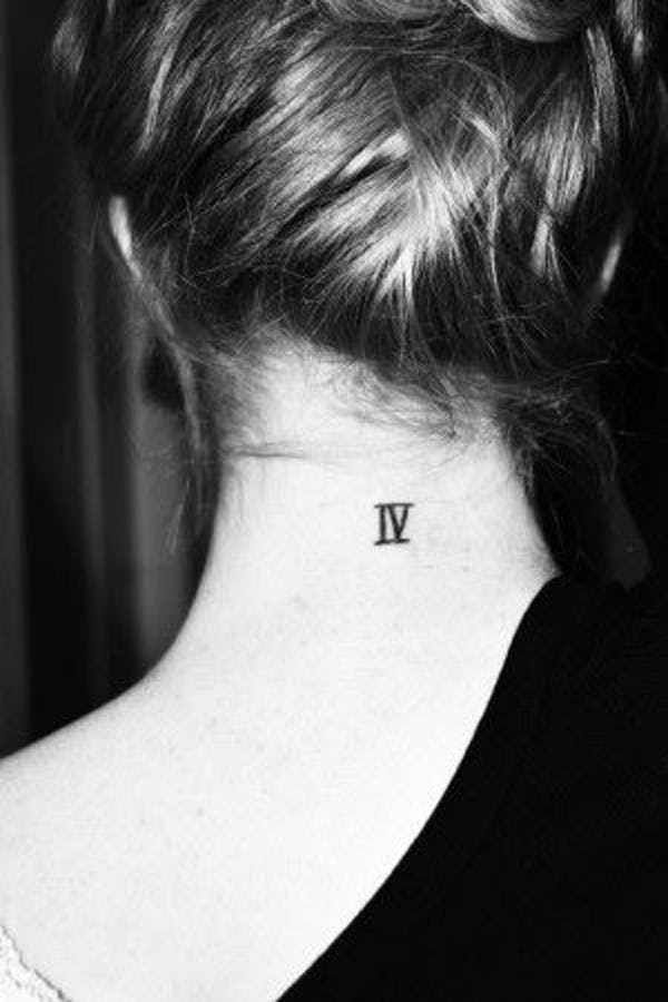 Tattoo Number Font Script Symbol Pictures (26)
