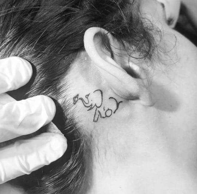 Ear Tattoo Ideas