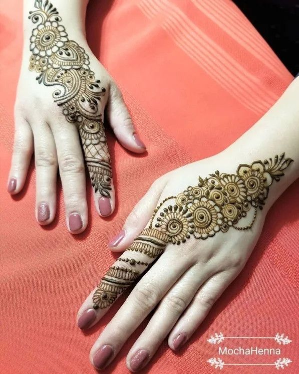 Arabic Mehndi Design For Hands Images Photos (1)