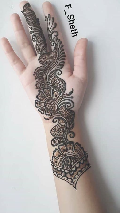 260+ New Style Arabic Mehndi Designs For Hands (2023) Free Images Download