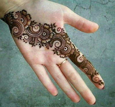 Arabic Mehndi Design For Hands Images Photos (242)