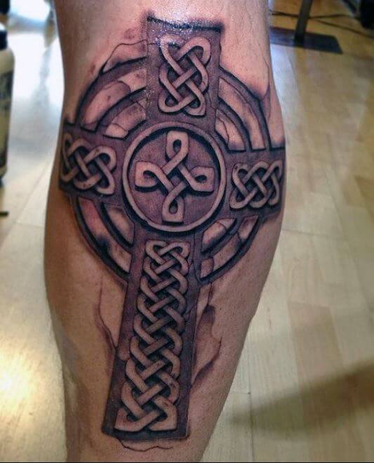 Celtic Cross Design Tattoos