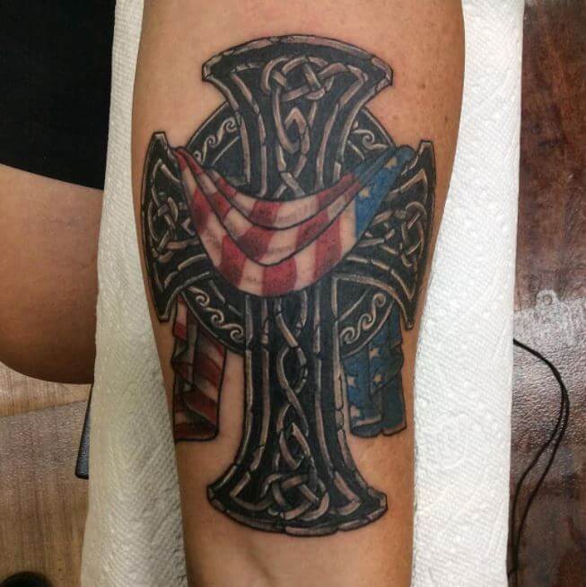 Celtic Cross Tattoos For Men
