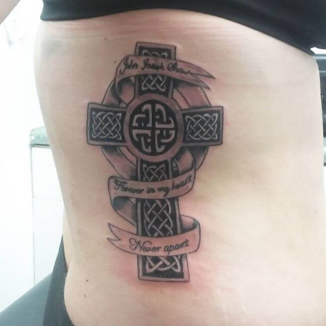 Celtic Cross Tattoos Women