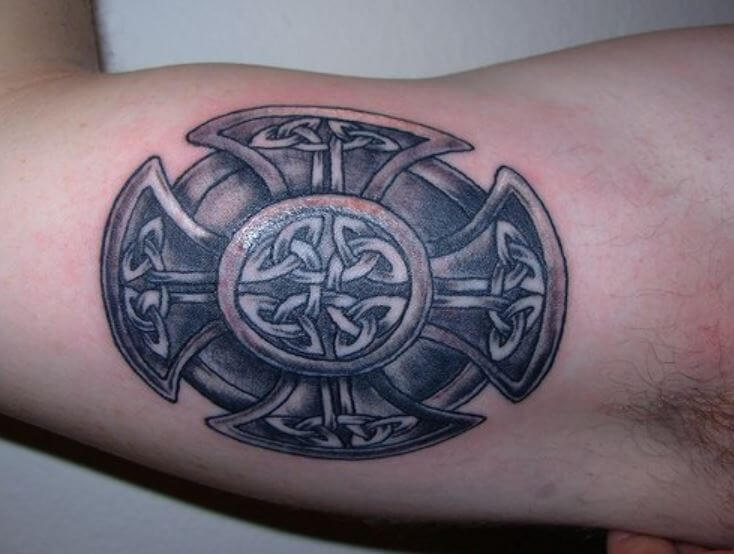 Celtic Maltese Cross Tattoos