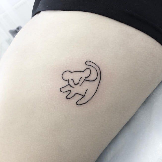 Disney Tattoo Designs Small Simple Pictures (15)