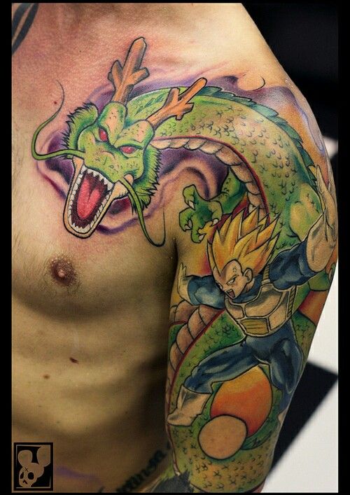 300+ DBZ Dragon ball Z Tattoo Designs (2023) Goku, Vegeta & Super Saiyan  Ideas