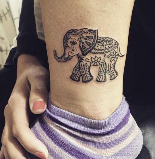 Elephant Girly Tattoos