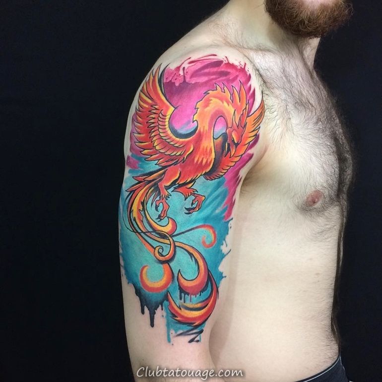 Fenix Tatuaje Masculina Feminina (12)