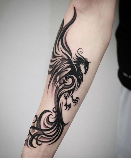 Fenix Tatuaje Masculina Feminina (200)