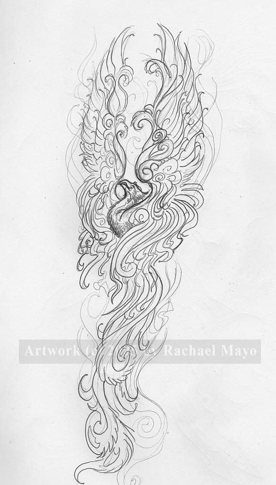 Fenix Tatuaje Masculina Feminina (56)