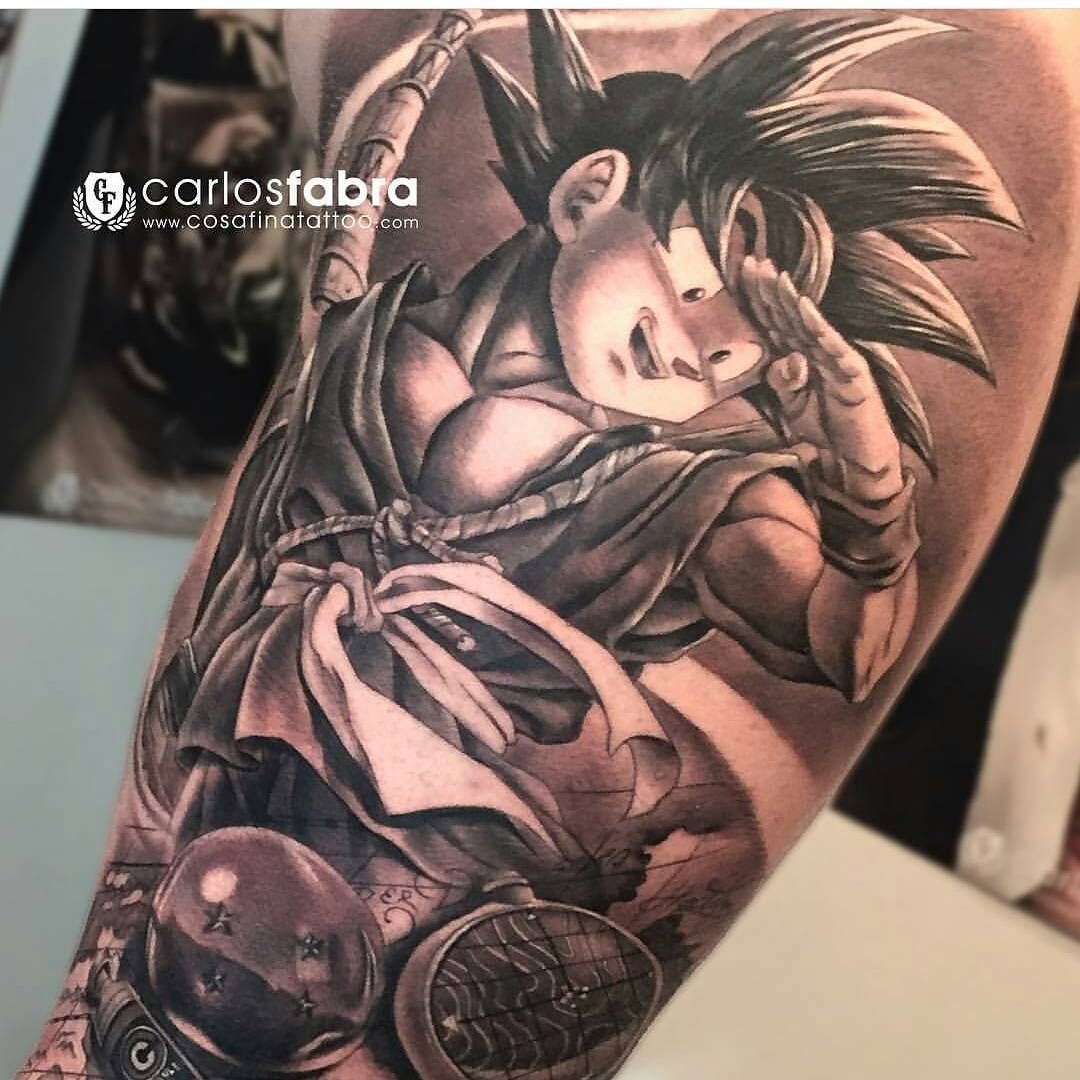 Goku Dragon Ball Z Tattoo (105)