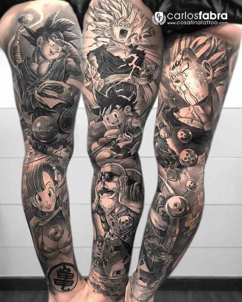 Goku Dragon Ball Z Tattoo (111)