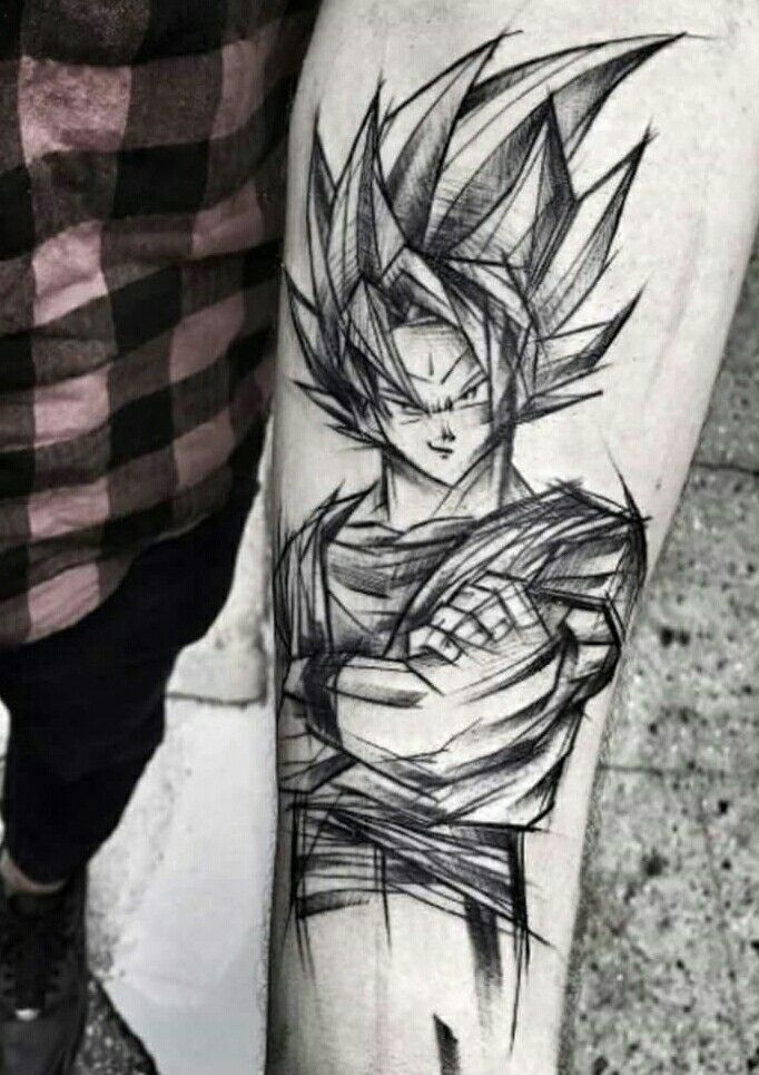 Goku Dragon Ball Z Tattoo (113)
