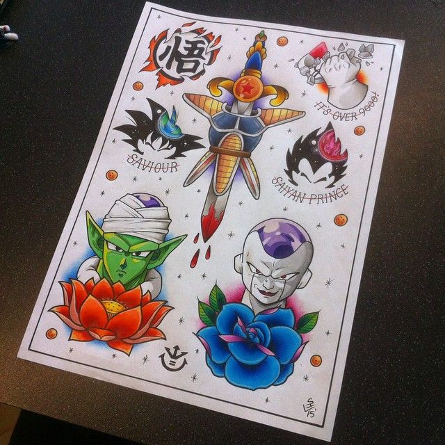 Goku Dragon Ball Z Tattoo (138)
