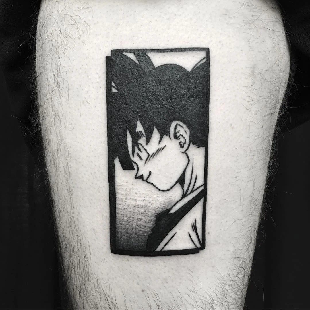 Goku Dragon Ball Z Tattoo (157)