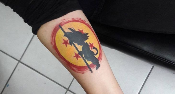 Goku Dragon Ball Z Tattoo (165)