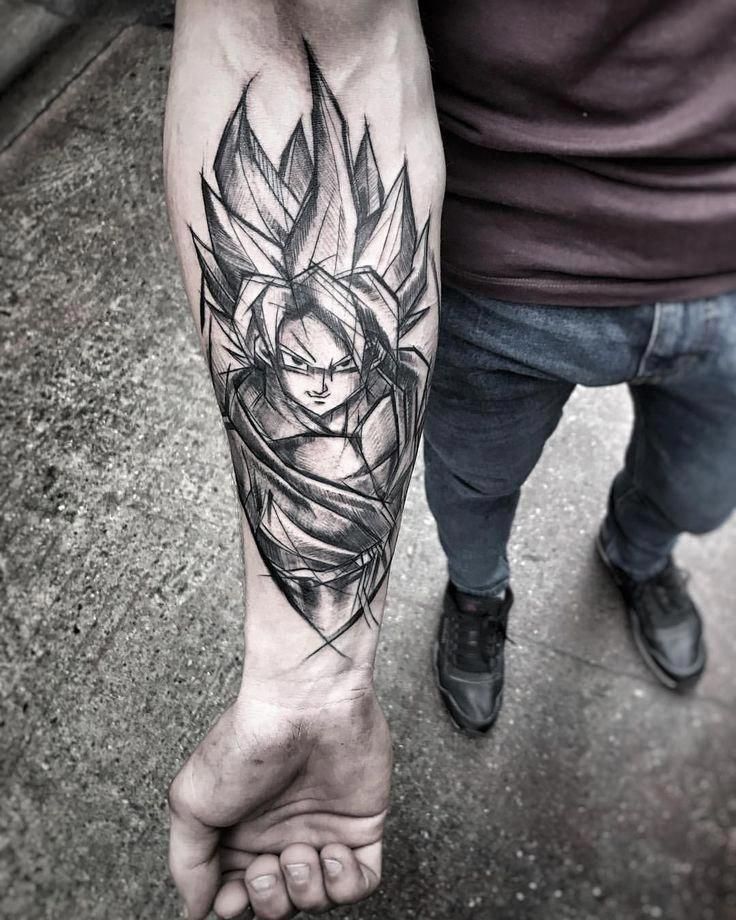 Goku Dragon Ball Z Tattoo (173)