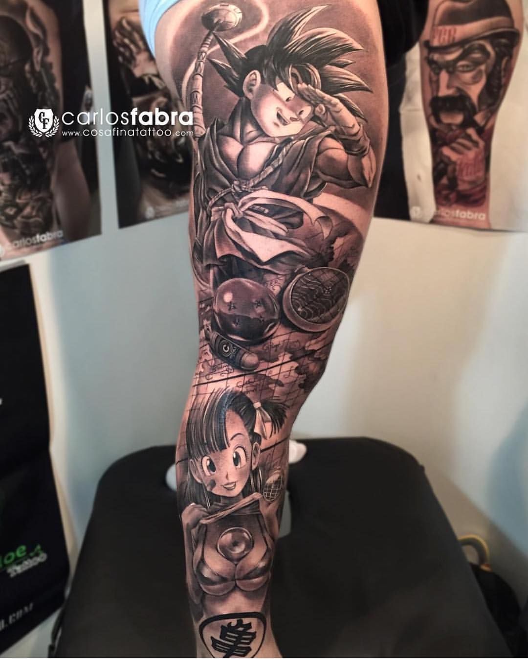 Goku Dragon Ball Z Tattoo (52)