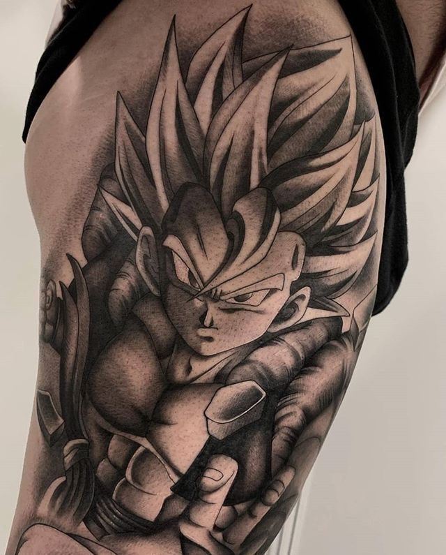 Goku Dragon Ball Z Tattoo (62)