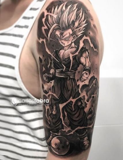 Goku Dragon Ball Z Tattoo (65)