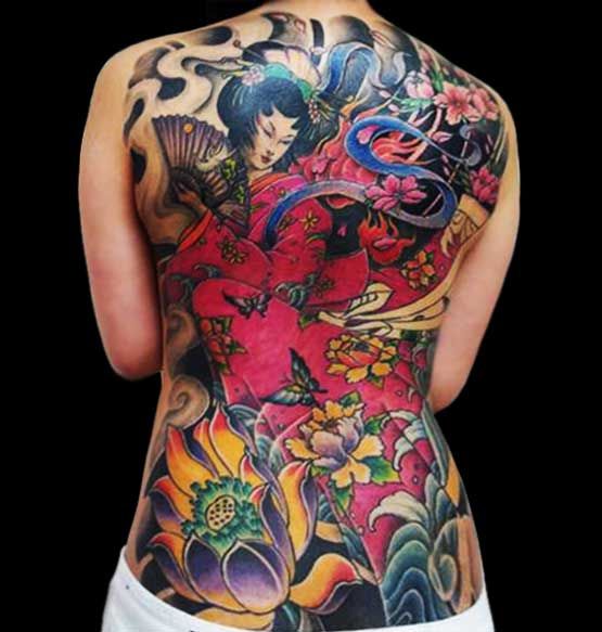 Japanese Gang Yakuza Full Body Tattoo Meanings (100)
