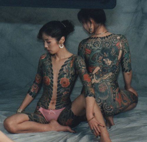 Japanese Gang Yakuza Full Body Tattoo Meanings (103)