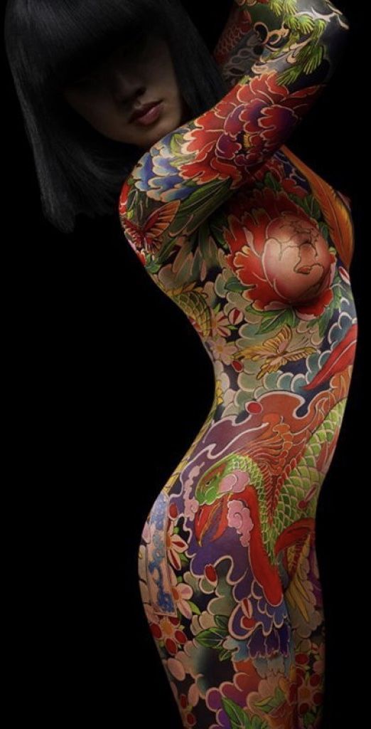 Japanese Gang Yakuza Full Body Tattoo Meanings (133)