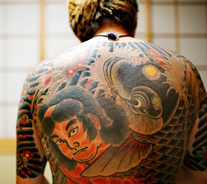 Japanese Gang Yakuza Full Body Tattoo Meanings (16)