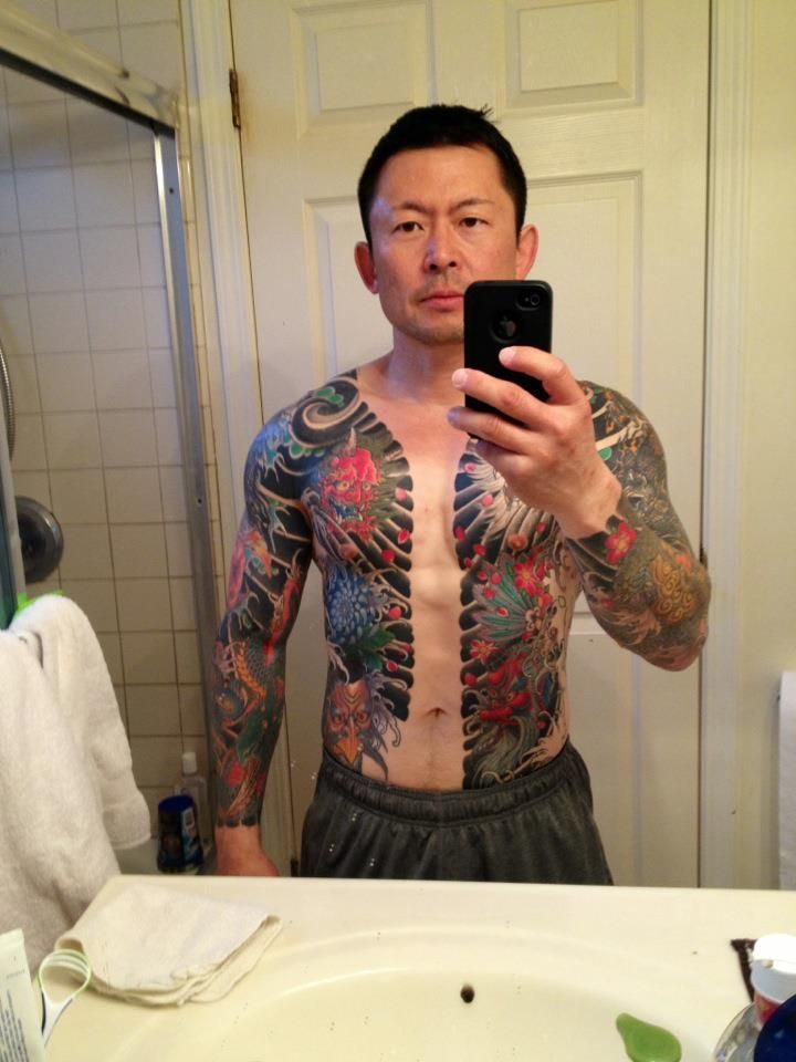 Japanese Gang Yakuza Full Body Tattoo Meanings (161)