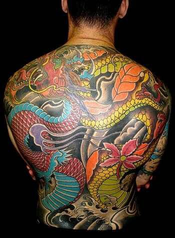Japanese Gang Yakuza Full Body Tattoo Meanings (17)